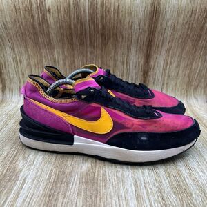 Nike Waffle One Active Fuchsia Men's Size 11.5 Pink Sneakers Athletic Shoes